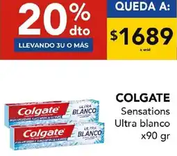 Nini Mayorista Colgate sensations ultra blanco oferta