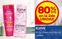 Nini Mayorista Elvive sh/ac dream liso/glycolic oferta