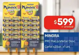 Nini Mayorista Minora pro maq.p/afeitar desc. cartel oferta