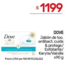 Nini Mayorista Dove jabón de toc. antibact. oferta