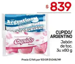 Nini Mayorista Cupido/ argentino jabón de toc. oferta