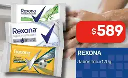 Nini Mayorista Rexona jabón toc. oferta