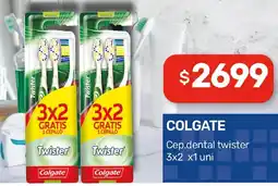 Nini Mayorista Colgate cep.dental twister oferta