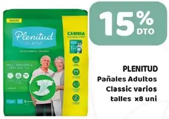 Nini Mayorista Plenitud pañales adultos classic varios oferta