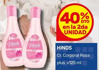 Nini Mayorista Hinds cr. corporal rosa plus oferta