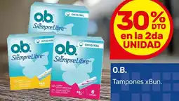 Nini Mayorista O.B. siempre libre tampones oferta