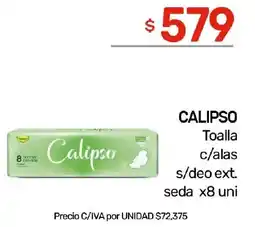 Nini Mayorista Calipso toalla c/alas s/deo ext. seda oferta