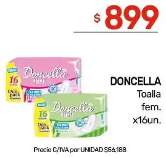 Nini Mayorista Doncella toalla fem. oferta