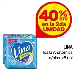 Nini Mayorista Lina toalla anatómica c/alas oferta