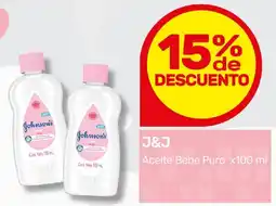 Nini Mayorista J&J aceite bebe puro oferta
