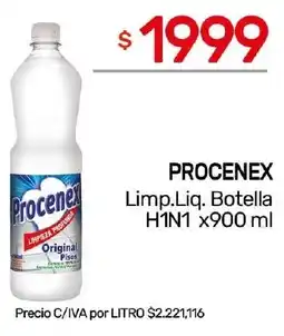 Nini Mayorista Procenex limp.liq. botella h1n1 oferta