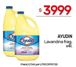 Nini Mayorista AYUDIN Lavandina frag. oferta