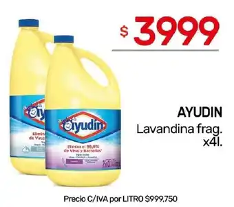 Nini Mayorista AYUDIN Lavandina frag. oferta