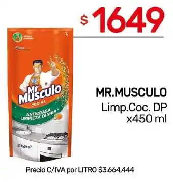 Nini Mayorista Mr.musculo limp.coc. dp oferta