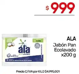 Nini Mayorista Ala jabón pan ecolavado oferta