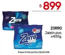 Nini Mayorista Zorro jabón pvo. oferta