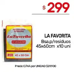 Nini Mayorista La favorita bsa.p/residuos oferta