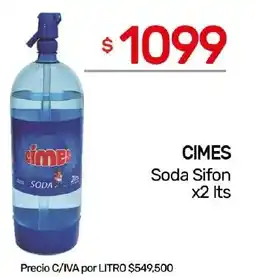 Nini Mayorista Cimes soda sifon oferta