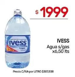 Nini Mayorista Ivess agua s/gas oferta