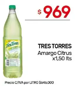 Nini Mayorista Tres torres amargo citrus oferta