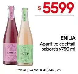 Nini Mayorista Emilia aperitivo cocktail sabores oferta