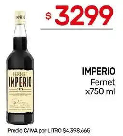 Nini Mayorista Imperio fernet oferta