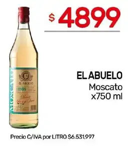 Nini Mayorista El abuelo moscato oferta