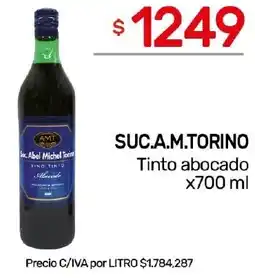 Nini Mayorista Suc.a.m.torino tinto abocado oferta