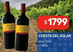 Nini Mayorista Cuesta del solar vino tinto oferta
