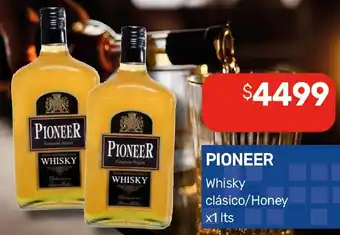 Nini Mayorista Pioneer whisky clásico/honey oferta