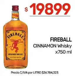 Nini Mayorista Fireball cinnamon whisky oferta