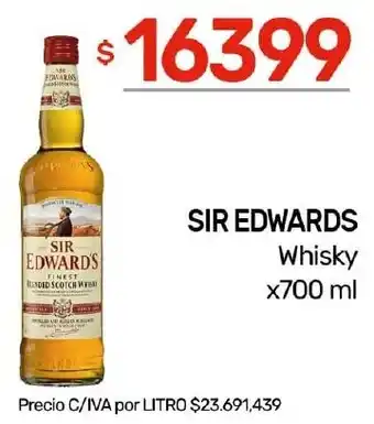 Nini Mayorista Sir edwards whisky oferta