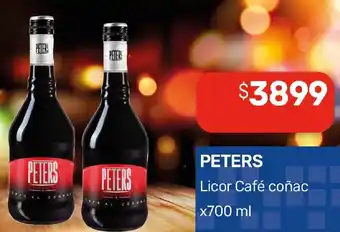 Nini Mayorista Peters licor café coñac oferta