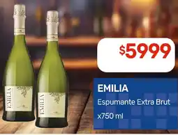 Nini Mayorista Emilia espumante extra brut oferta