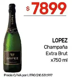 Nini Mayorista Lopez champaña extra brut oferta