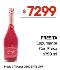 Nini Mayorista Fresita espumante con fresa oferta