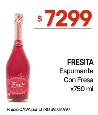 Nini Mayorista Fresita espumante con fresa oferta
