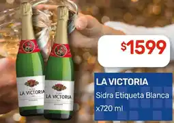 Nini Mayorista La victoria sidra etiqueta blanca oferta