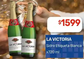 Nini Mayorista La victoria sidra etiqueta blanca oferta