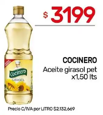 Nini Mayorista Cocinero aceite girasol pet oferta