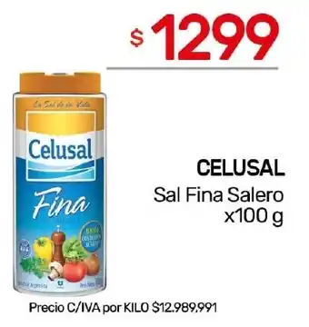 Nini Mayorista Celusal sal fina salero oferta