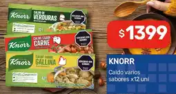 Nini Mayorista Knorr caldo varios sabores oferta