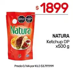 Nini Mayorista Natura ketchup dp oferta