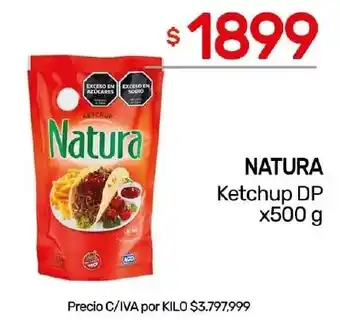 Nini Mayorista Natura ketchup dp oferta