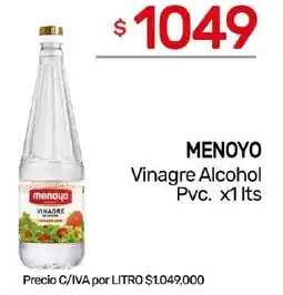Nini Mayorista Menoyo vinagre alcohol pvc. oferta