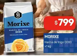 Nini Mayorista Morixe harina de trigo 0000 oferta
