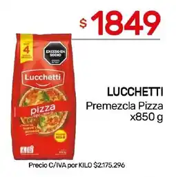 Nini Mayorista Lucchetti premezcla pizza oferta