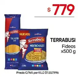 Nini Mayorista Terrabusi fideos oferta