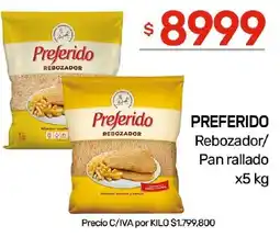 Nini Mayorista Preferido rebozador/ pan rallado oferta