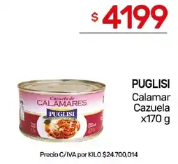 Nini Mayorista Puglisi calamar cazuela oferta